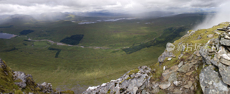 俯瞰Rannoch Moor